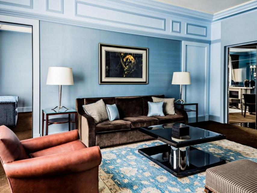 El 'living room' de la Makassar Suite.