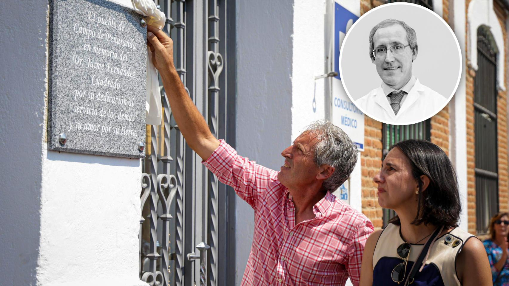 Homenaje al doctor Jaime Fernández Cuadrado, en su tierra natal