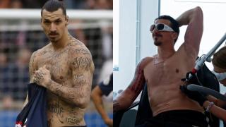 Zlatan Ibrahimovic (43) y su doloroso proceso para quitarse los diferentes tatuajes de su cuerpo: "Adiós a la tinta"