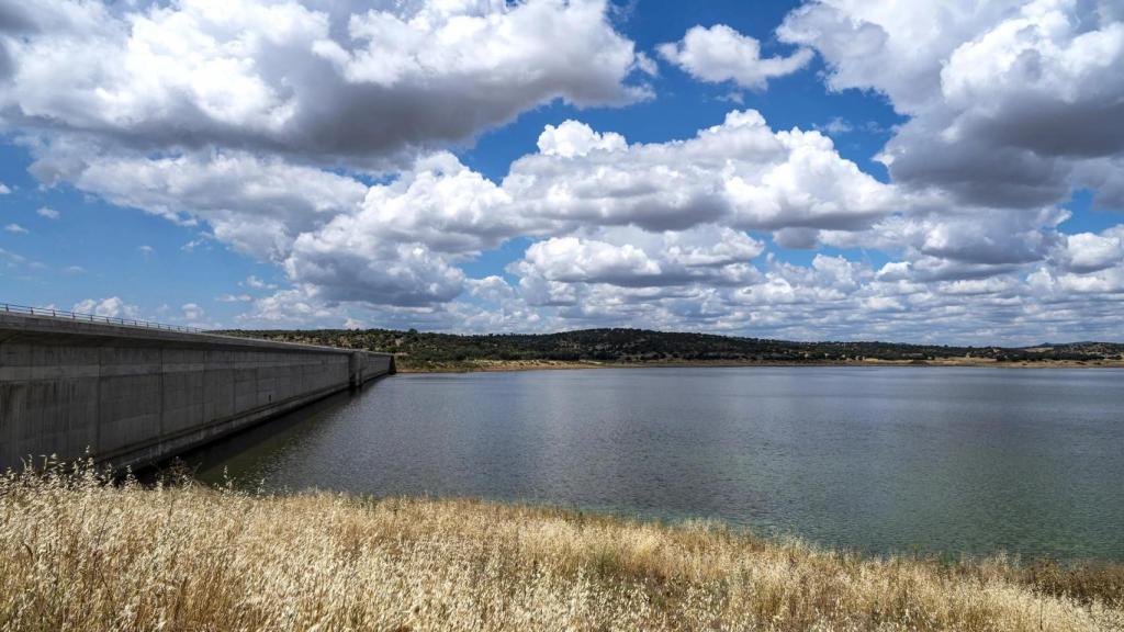 Así era el embalse antes de su vaciado.