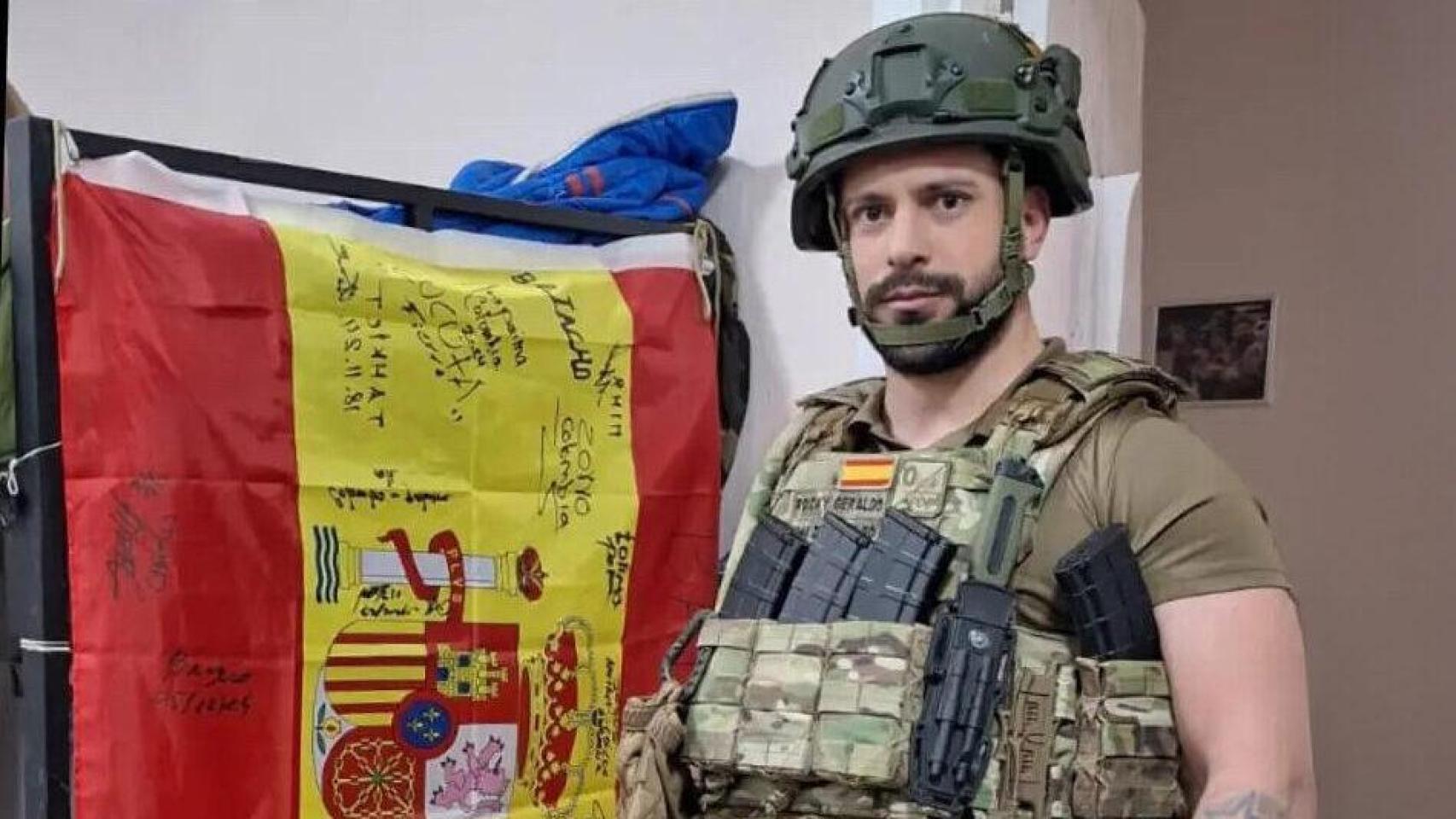 Geraldo Mesa Herrera formó parte de la Legión Extranjera Ucraniana desde 2023.