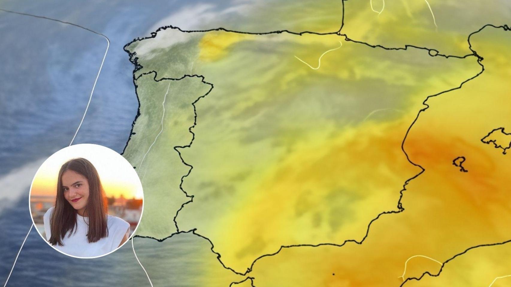 Andrea Danta, meteoróloga.