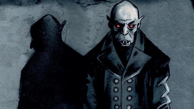 Panel del cómic de 'Nosferatu: Una sinfonía del horror'.