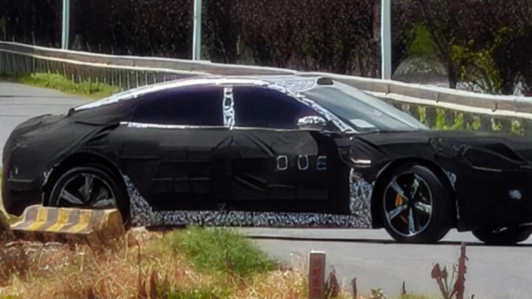 Foto espía del prototipo del Xiaomi SU7 L