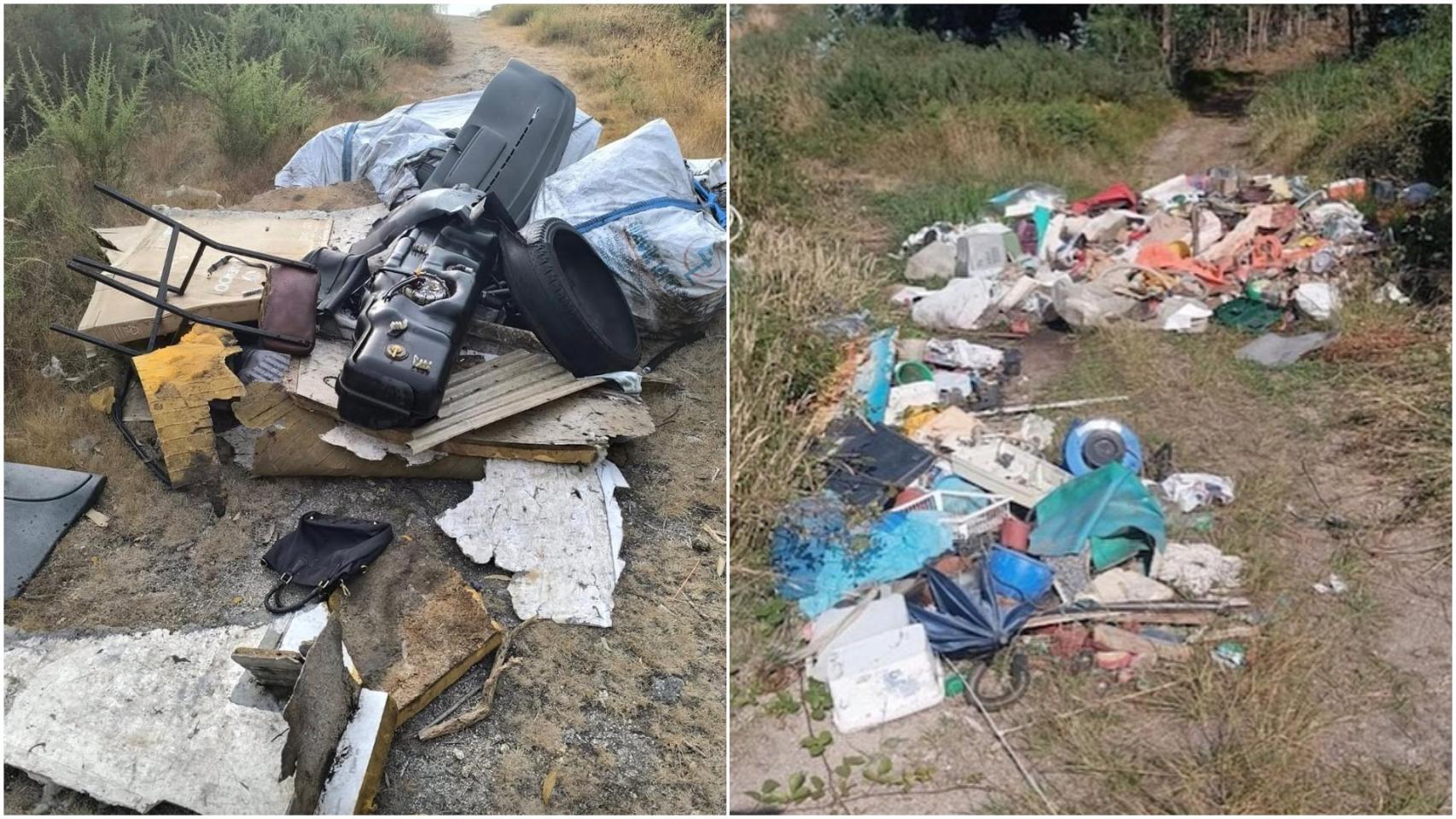 Restos de basura obstaculizan los senderos de Novo Mesoiro