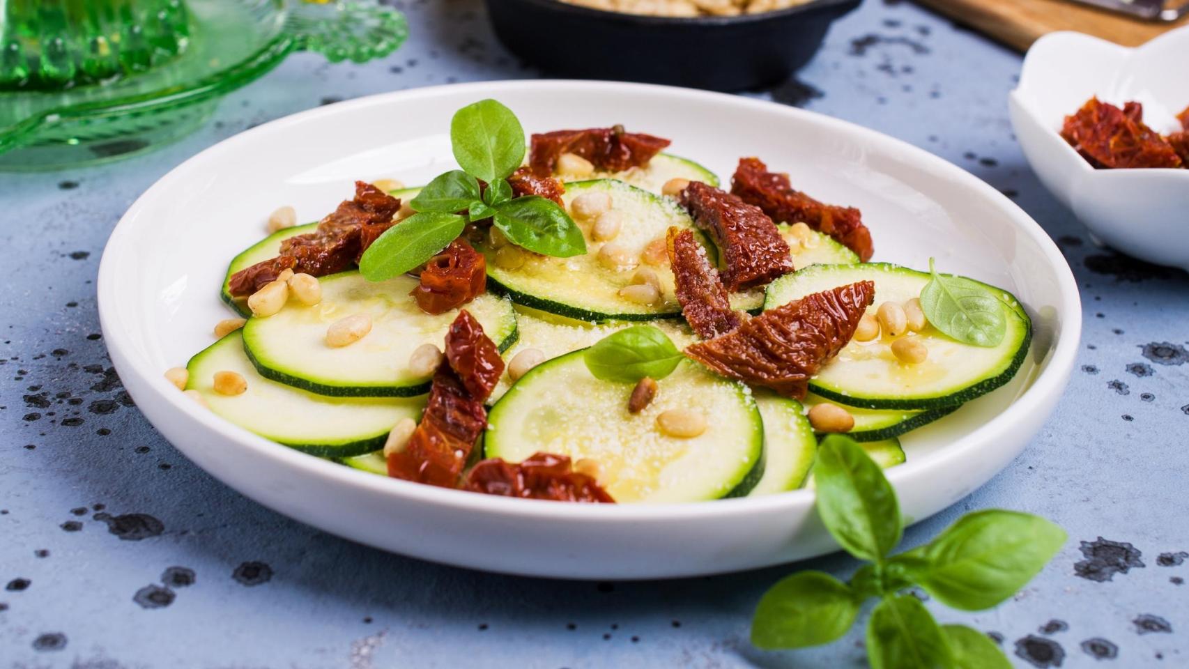 Carpaccio de calabacín