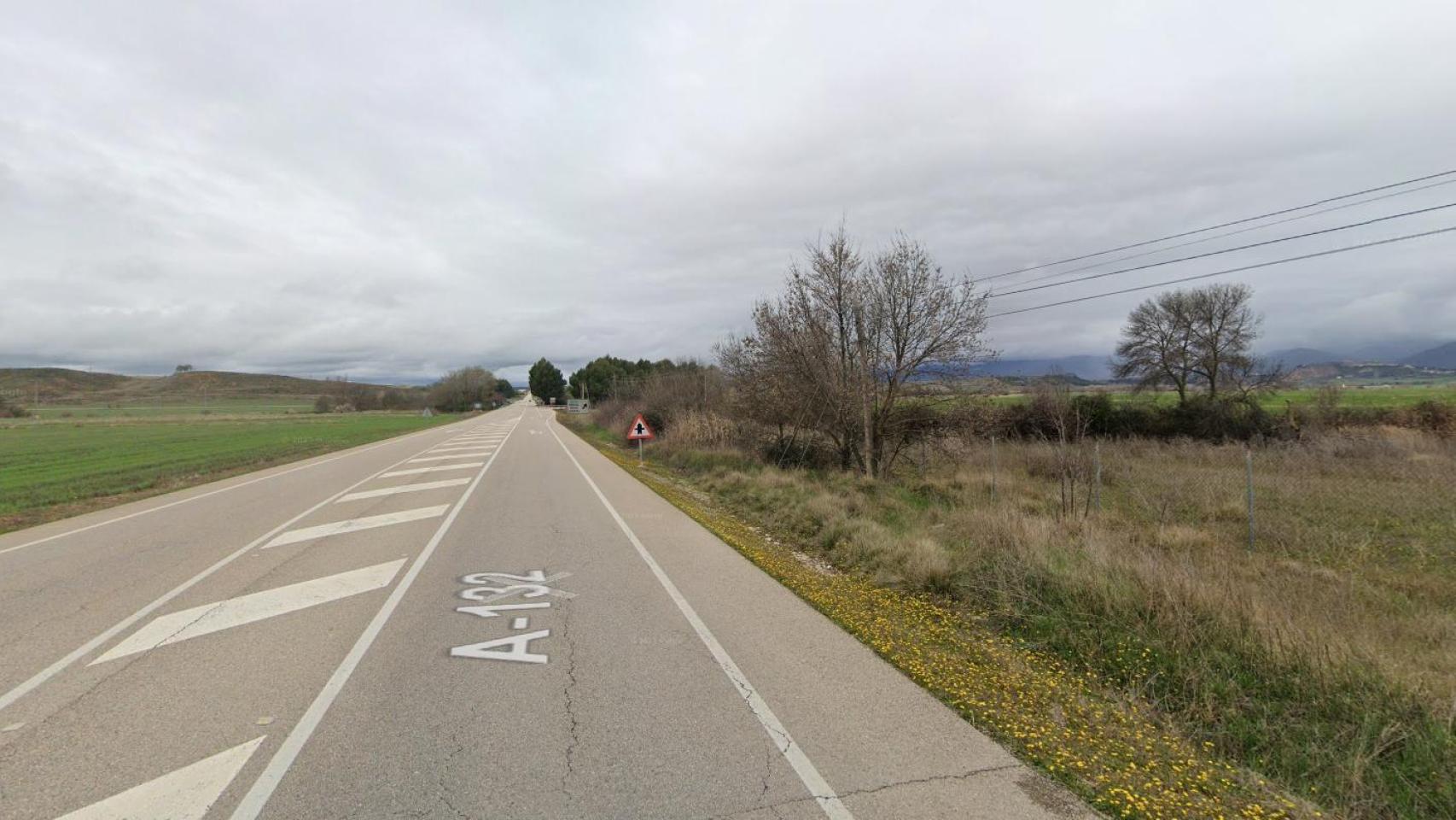 A-132 donde ha ocurrido el accidente