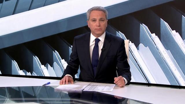 Vicente Vallés en 'Antena 3 Noticias 2'.