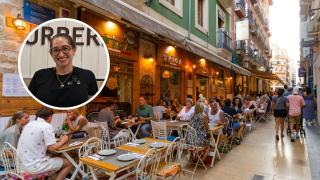 Una hostelera, alto y claro sobre el turismo: Los españoles salen menos y los extranjeros gastan el doble