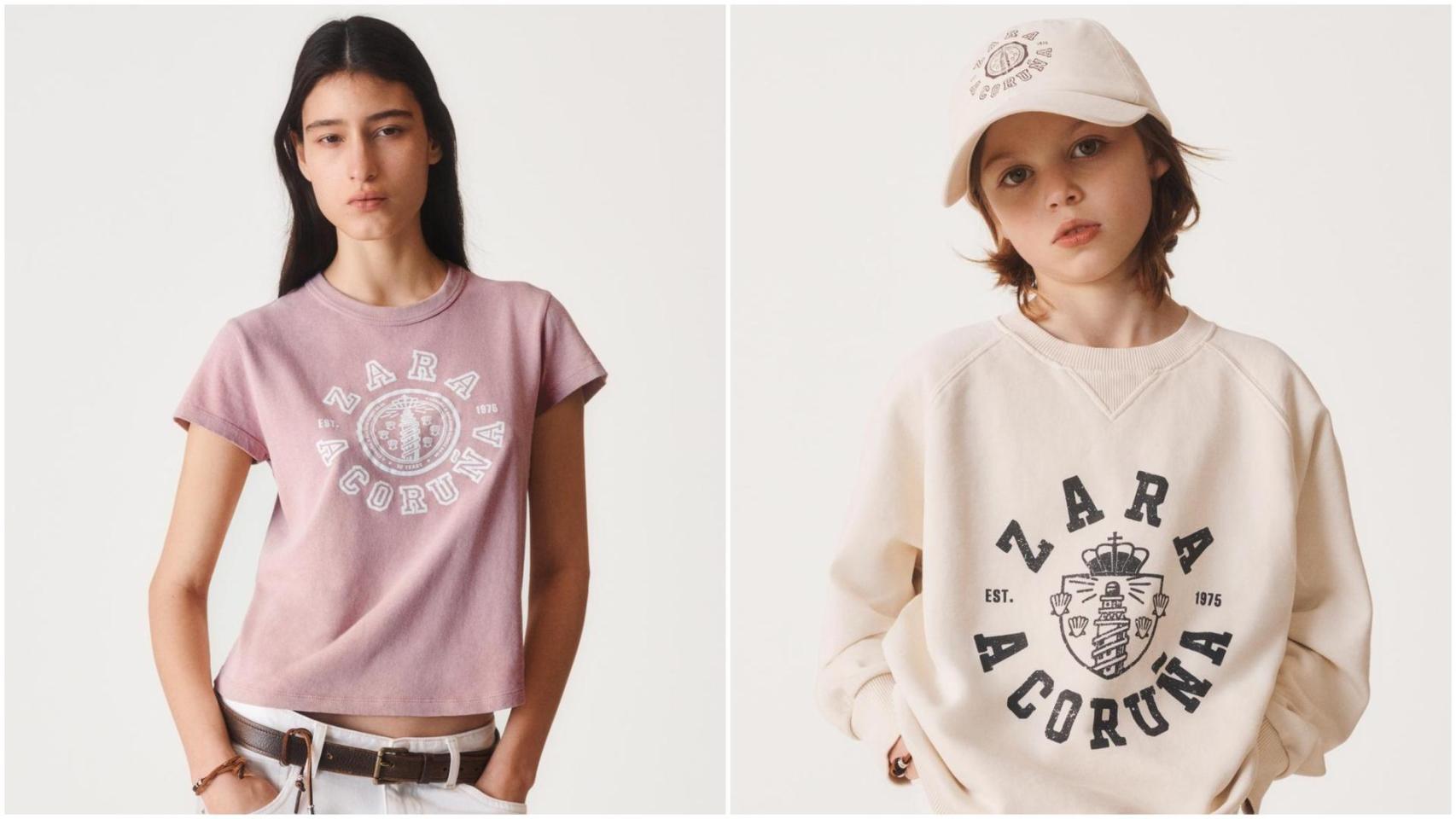 Imagen de varias de las prendas.