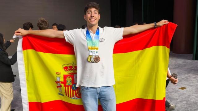 Fernando Juez, el alumno extremeño que ha conseguido un triple podium mundial de Geología