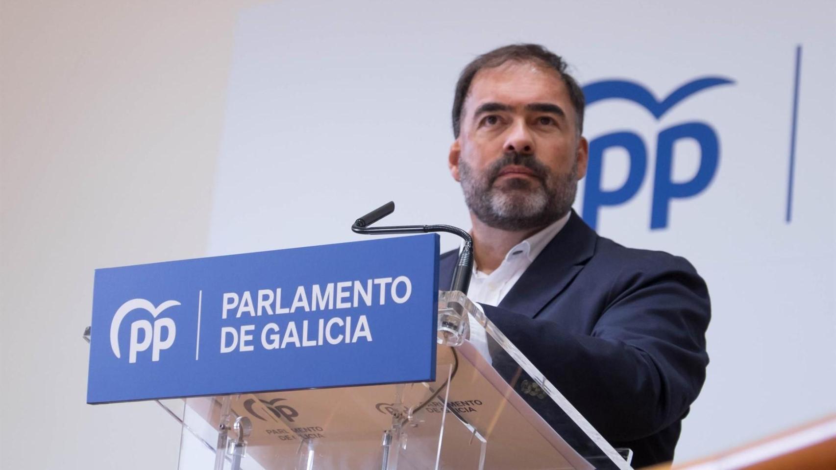 Portavoz del PPdeG, Alberto Pazos.