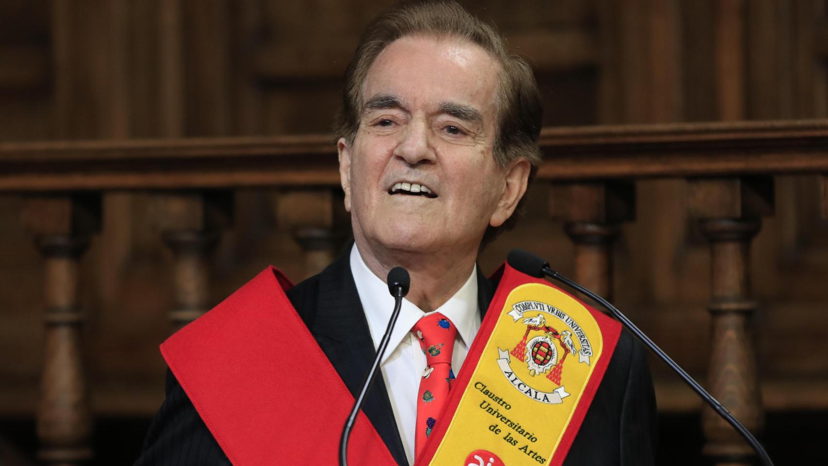 Manolo de la Calva en un acto público.