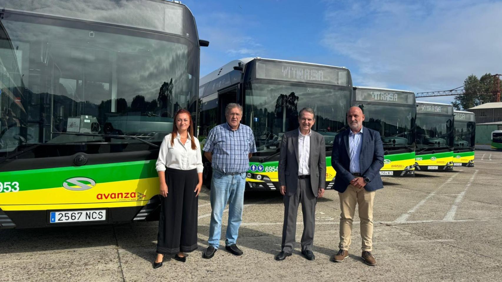 Vitrasa incorpora cinco nuevos autobuses para su flota de Vigo