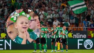 Martina, la niña que fue a un partido del Betis y conquistó a las cámaras: "Hace unos años, ver el fútbol sería más tranquilo"