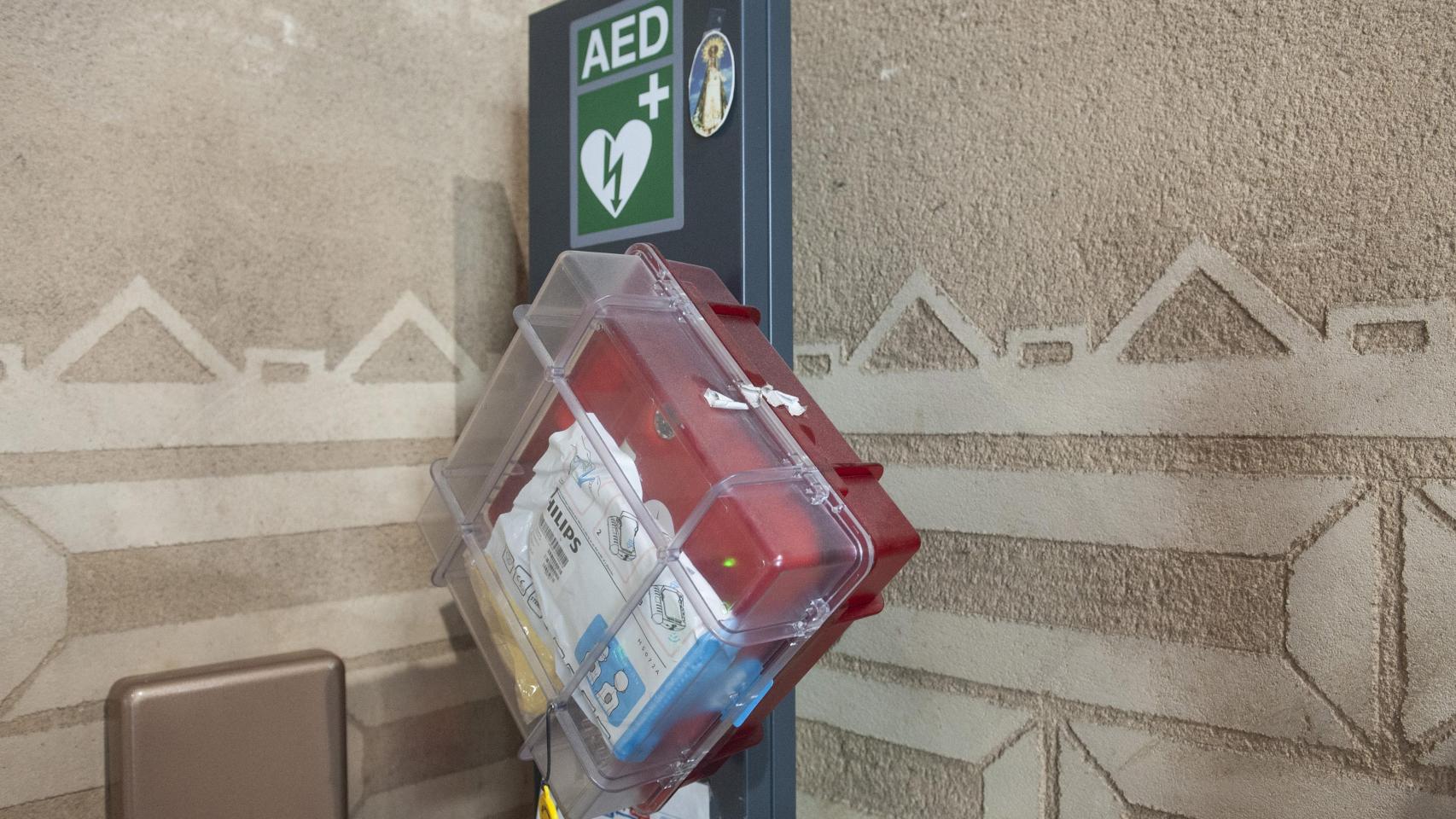 Desfibrilador de la Diputación de Segovia