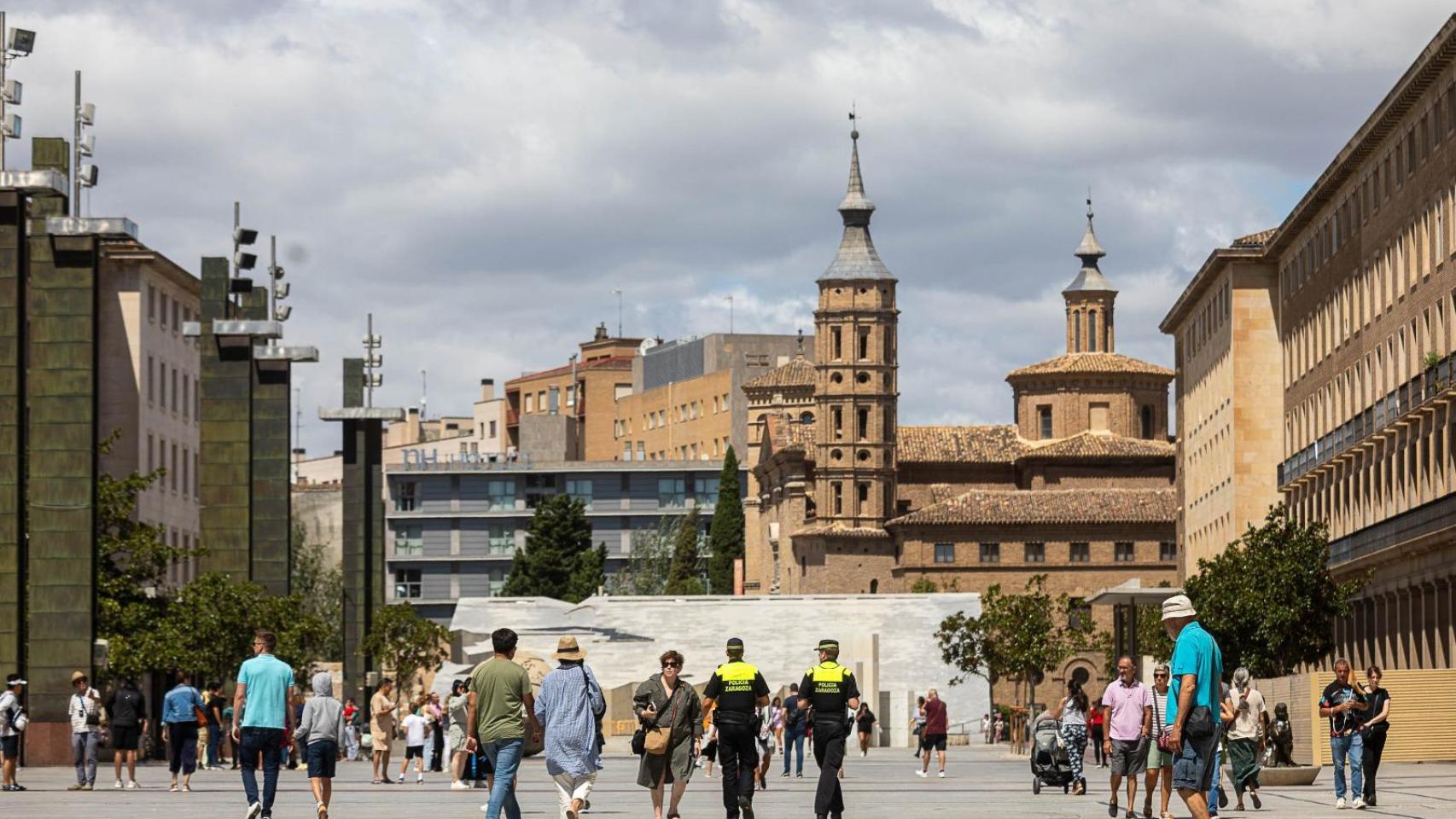 Plaza del Pilar, Zaragoza.