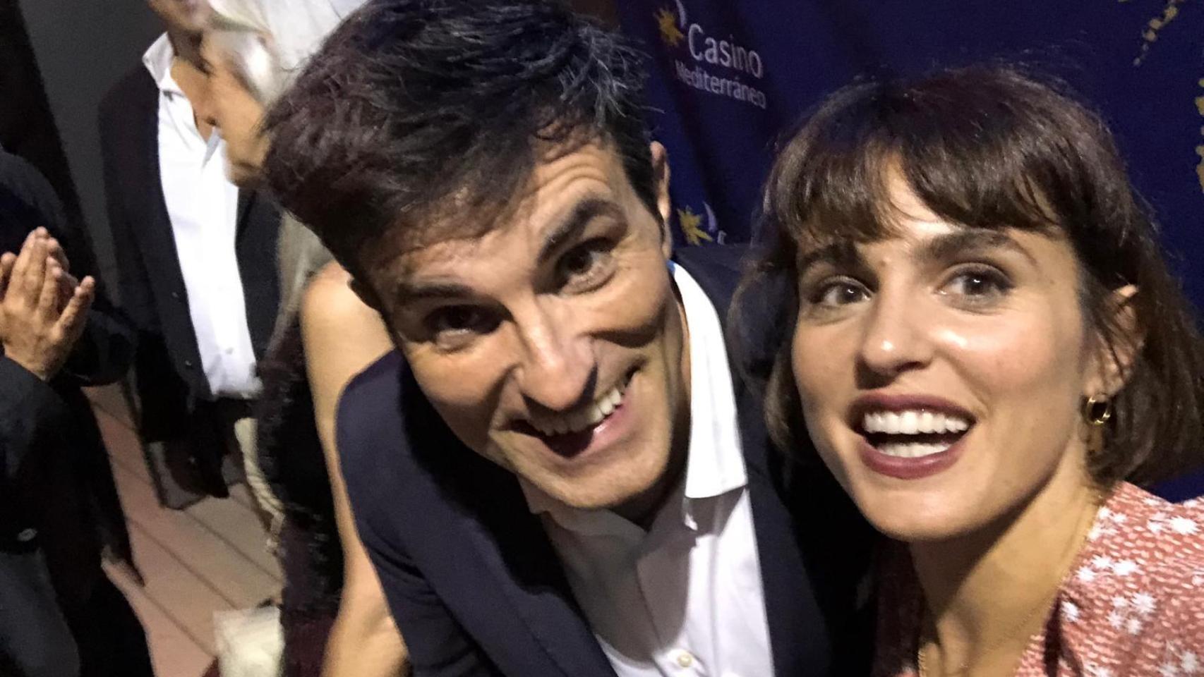 Luis Larrodera y Verónica Echegui