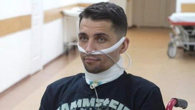 El soldado Vladyslav.