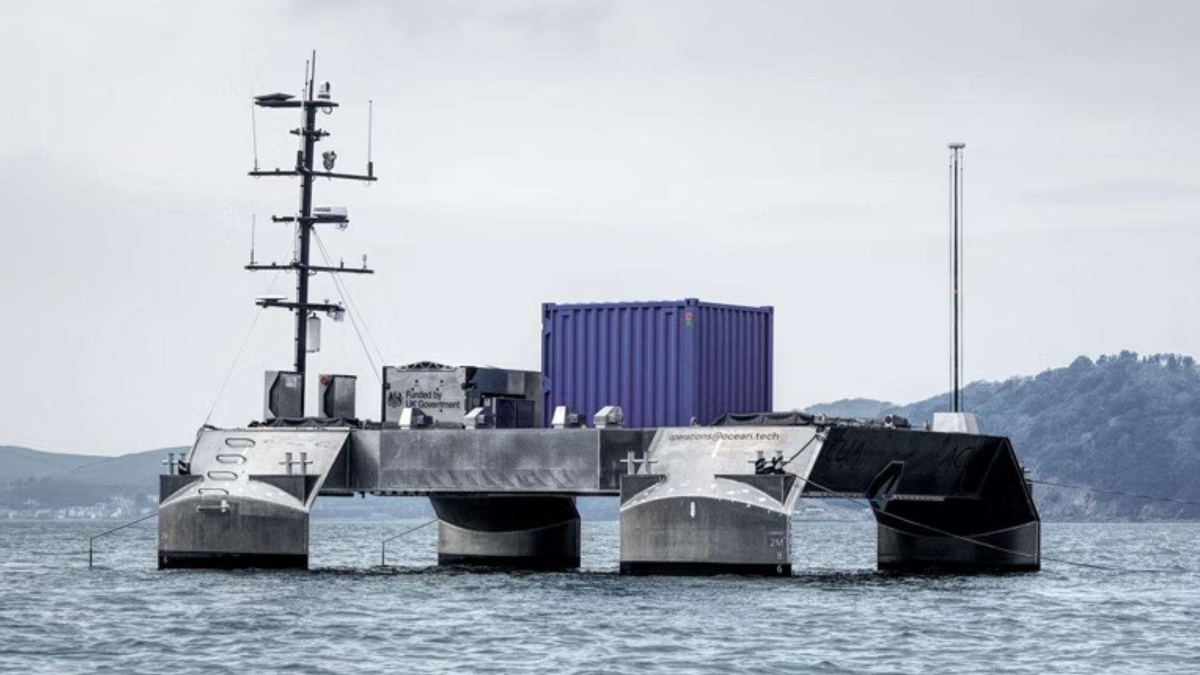 El buque autónomo PIONEER.