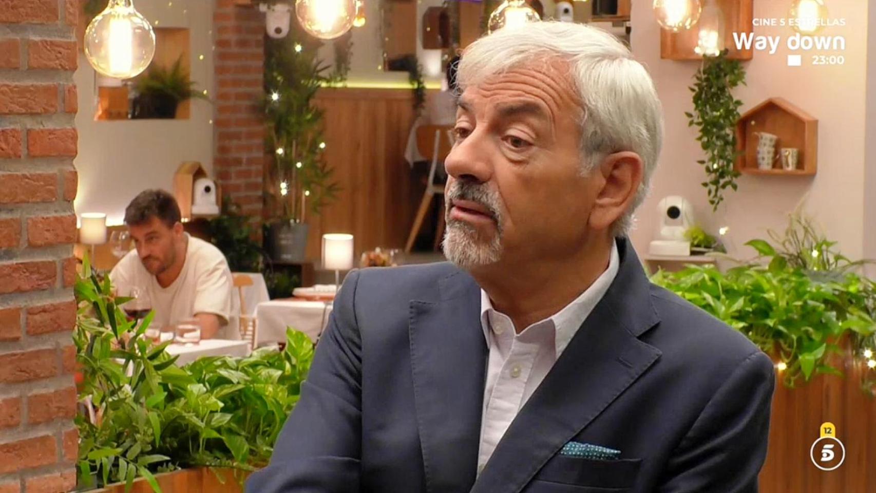 Carlos Sobera, presentador de 'First Dates'.