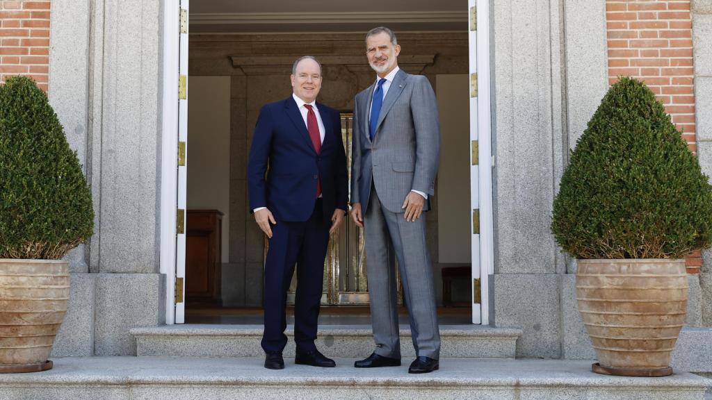 Rey Felipe VI y Alberto II de Mónaco, en una imagen de 2022.