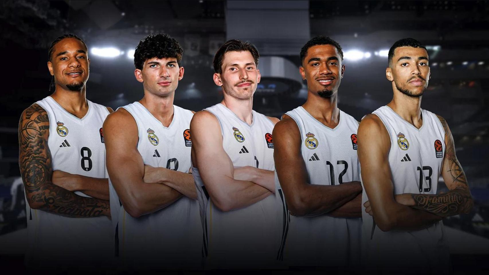 Los fichajes del Real Madrid de baloncesto para la temporada 2025/26