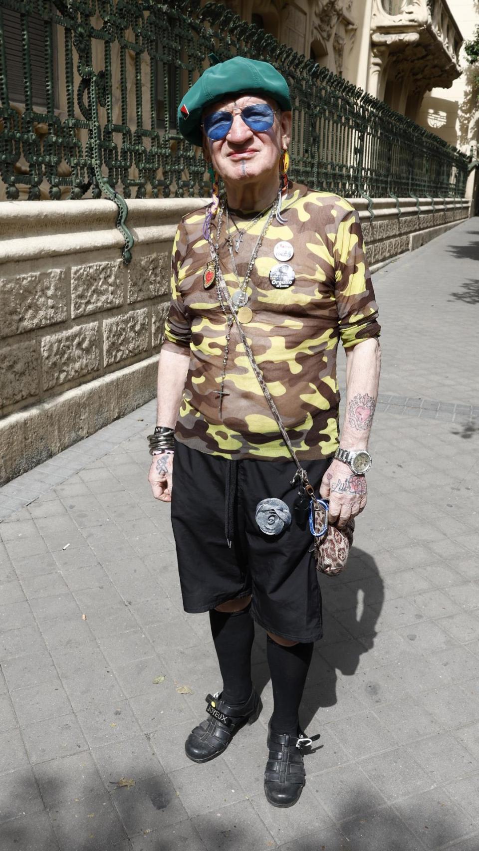 Paco Clavel, en el último adiós a Manolo de la Calva en agosto de 2025.