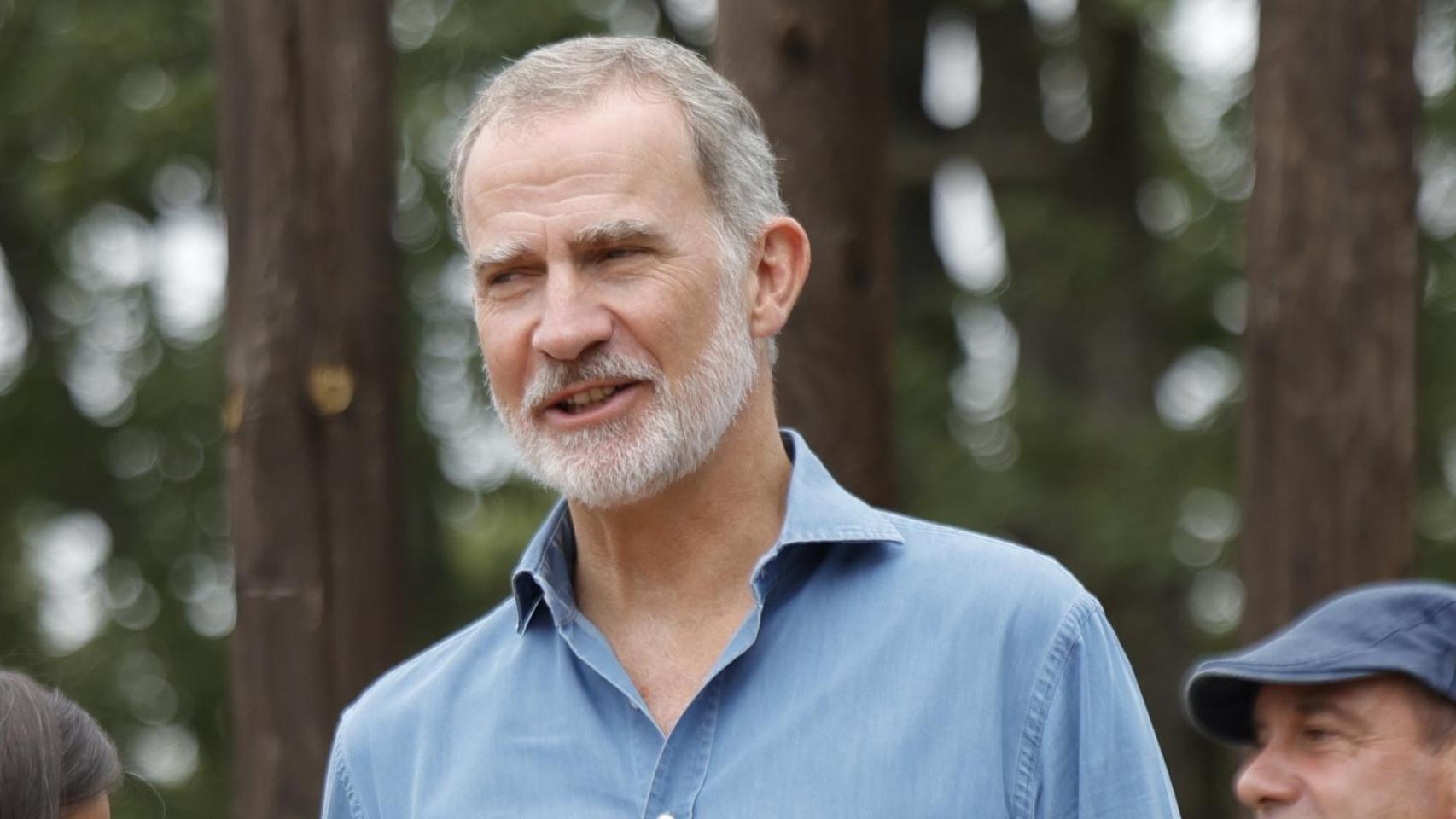 La anécdota de Felipe VI en Sanabria al charlar con la dueña del campamento que visitó a los 10 años:  Yo le di de comer 