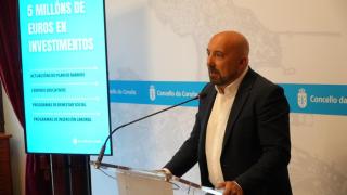 El Plan de Barrios para A Coruña 2025-27 arranca con más de 3 millones en mejoras