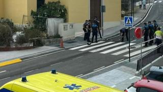 Herido grave un ciclista tras resbalar con una mancha de gasoil en A Coruña