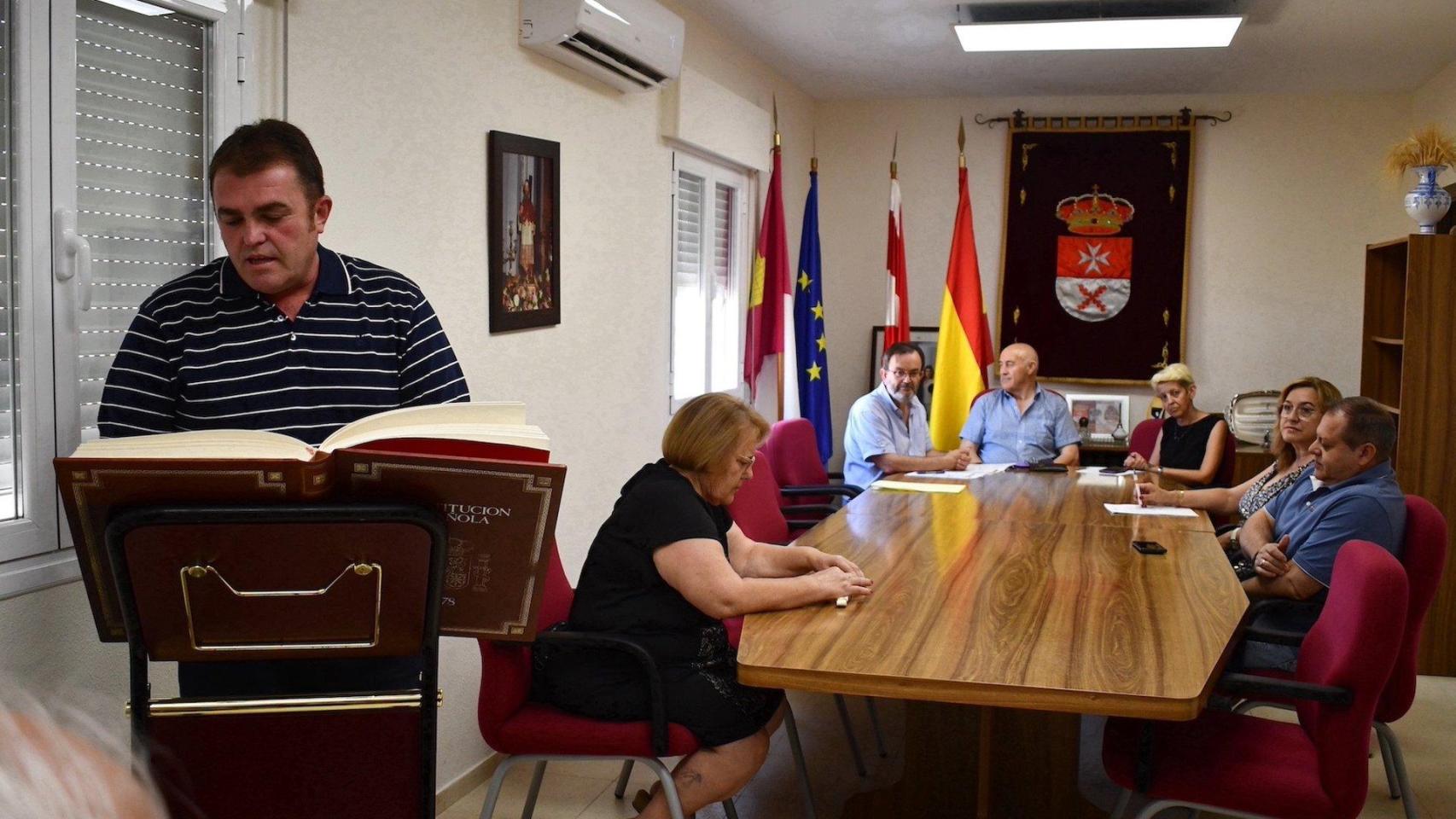 Jaime Pavón, nuevo alcalde socialista de Las Labores (Ciudad Real). Foto: PSOE.