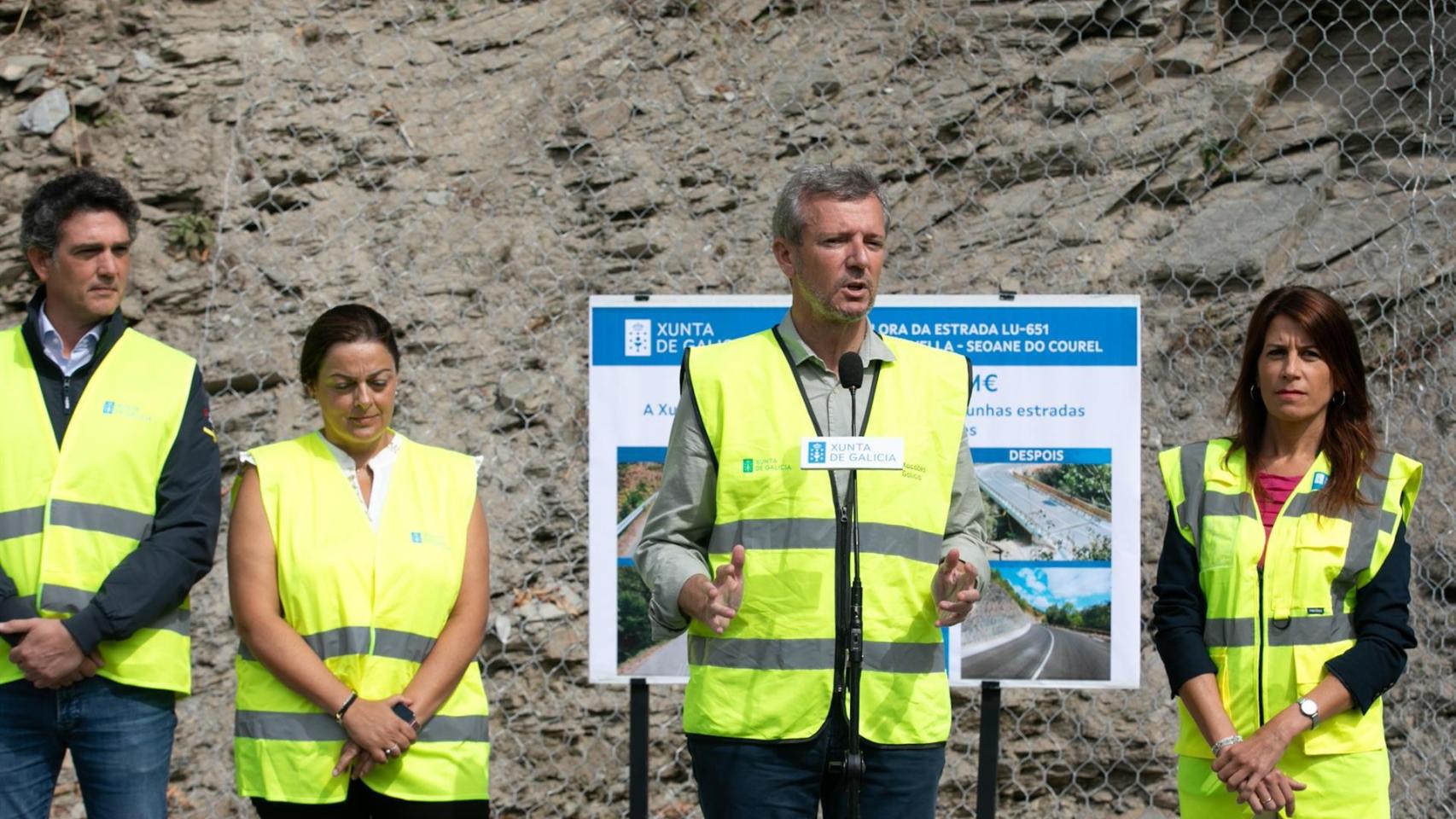 El presidente de la Xunta, Alfonso Rueda.