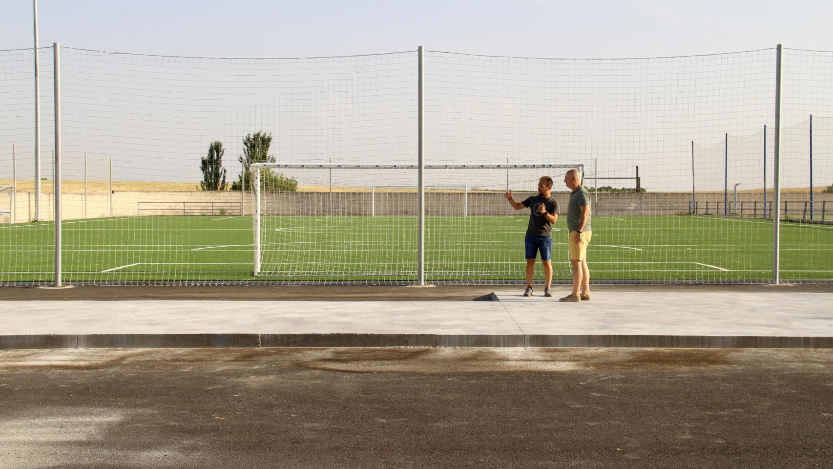 Campo de fútbol de Fuensalida (Toledo). Foto: Ayuntamiento.