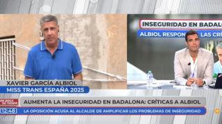El toque de atención de Xavier García Albiol a 'En boca de todos' por señalarle como Miss Trans España: "Por ahí no"