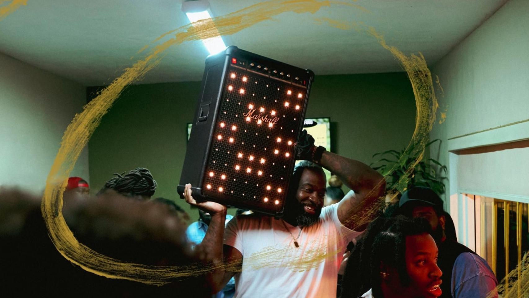 El altavoz inalámbrico Bromley 750 de Marshall.