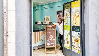 Marcial, de Santoña a Valladolid para abrir una nueva heladería y crear empleo: "Siempre quise conquistar Marte"