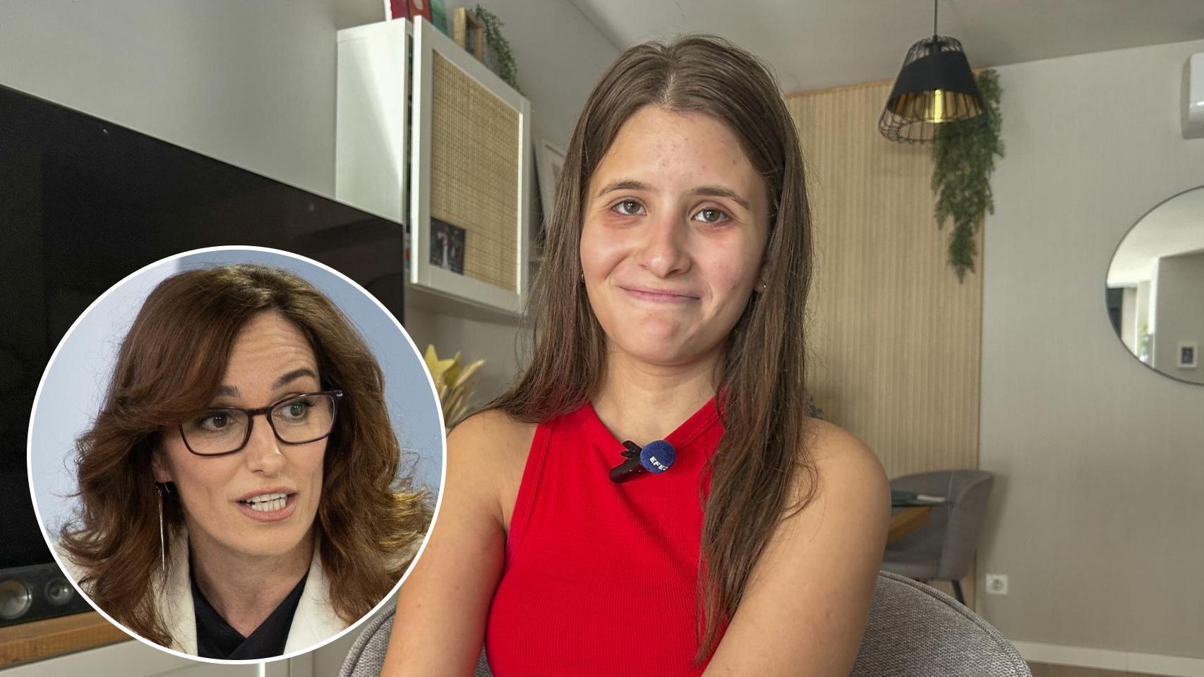 Carolina, 17 años y enferma de ataxia, estalla contra Sanidad:  ¿Por qué otros pueden tener la medicación en España y yo no? 