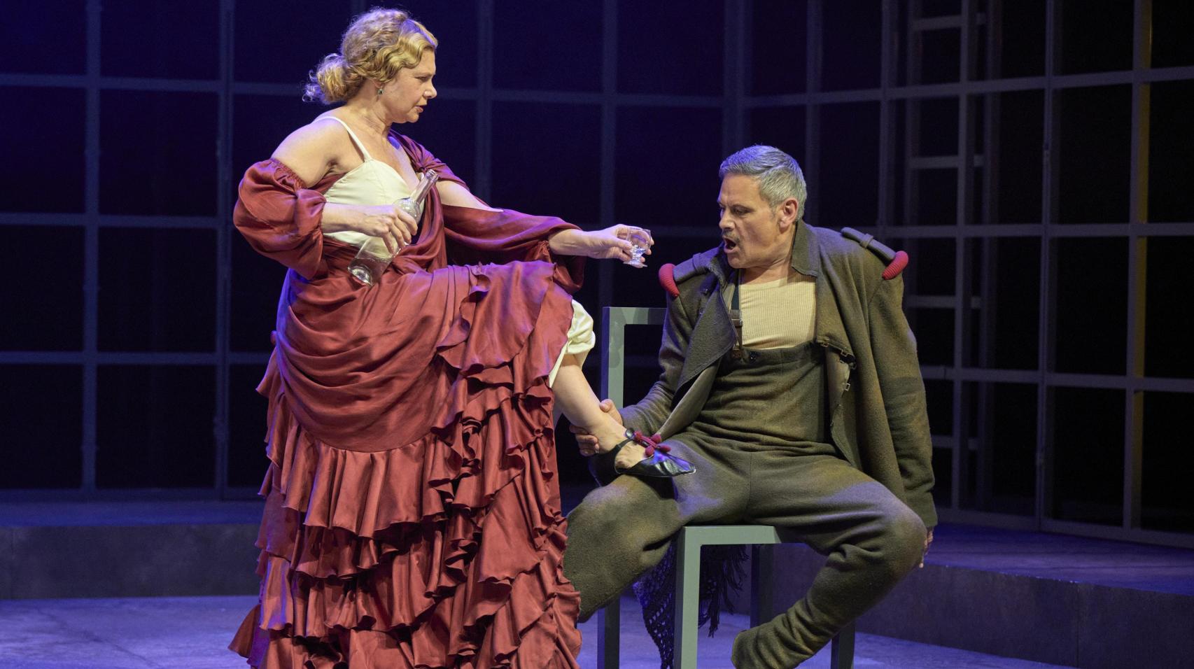 Una escena de la obra de Valle-Inclán. Foto: Pablo Lorente