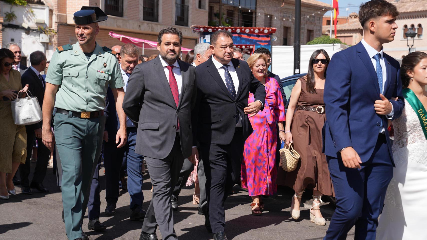 Núñez en Gálvez (Toledo). Foto: PP CLM.