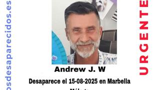 Dos semanas sin Andrew, desaparecido en Marbella: su entorno está desesperado sin noticias