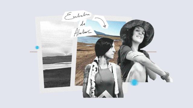 Miriam Marin abrió hace menos de cuatro meses un restaurante junto al embalse.