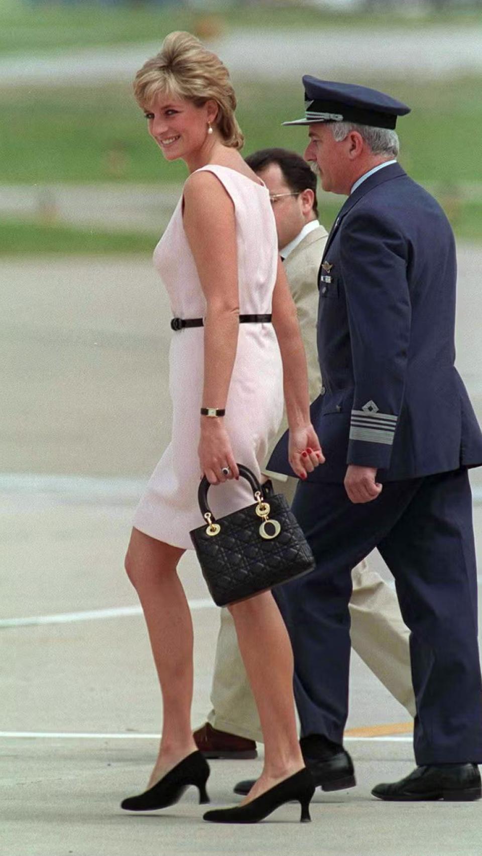Lady Di, en el marco de su visita oficial a Argentina.