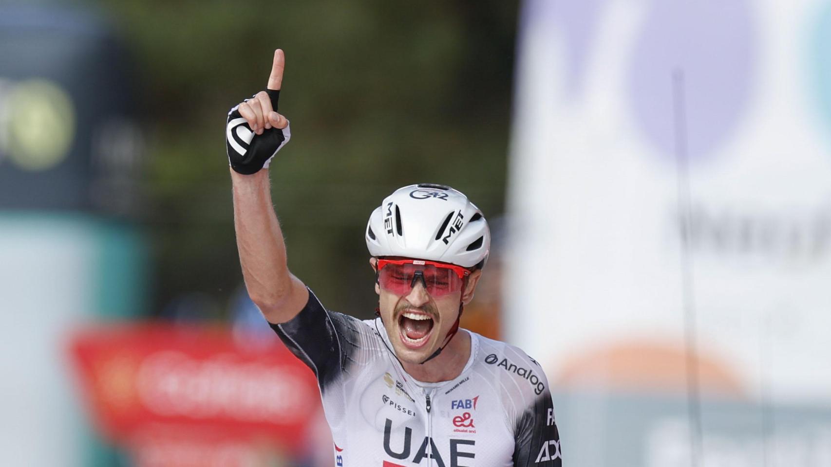 El australiano Jay Vine, ganador de la 6ª etapa de La Vuelta.