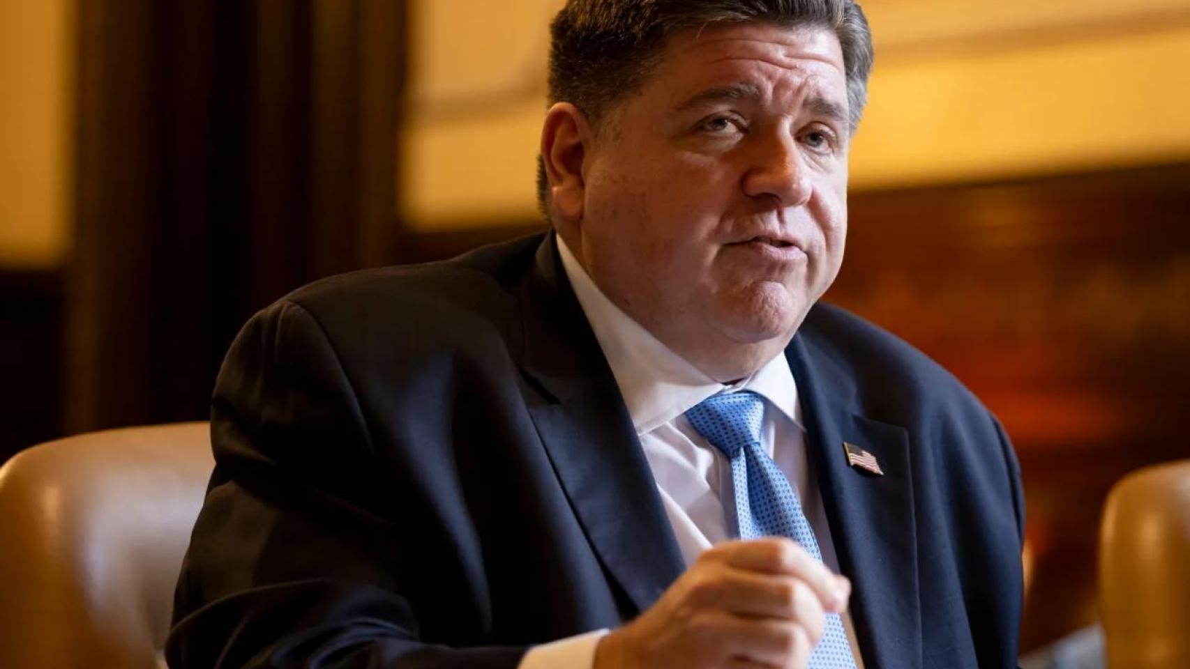 El gobernador de Illinois, JB Pritzker.