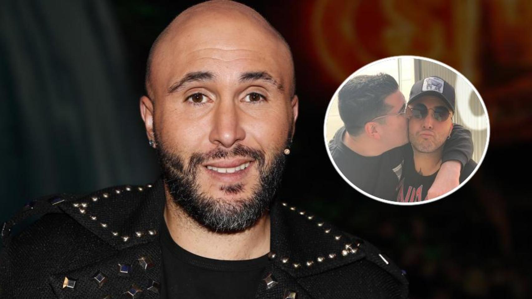 Kiko Rivera y su mánager, en un montaje de EL ESPAÑOL.