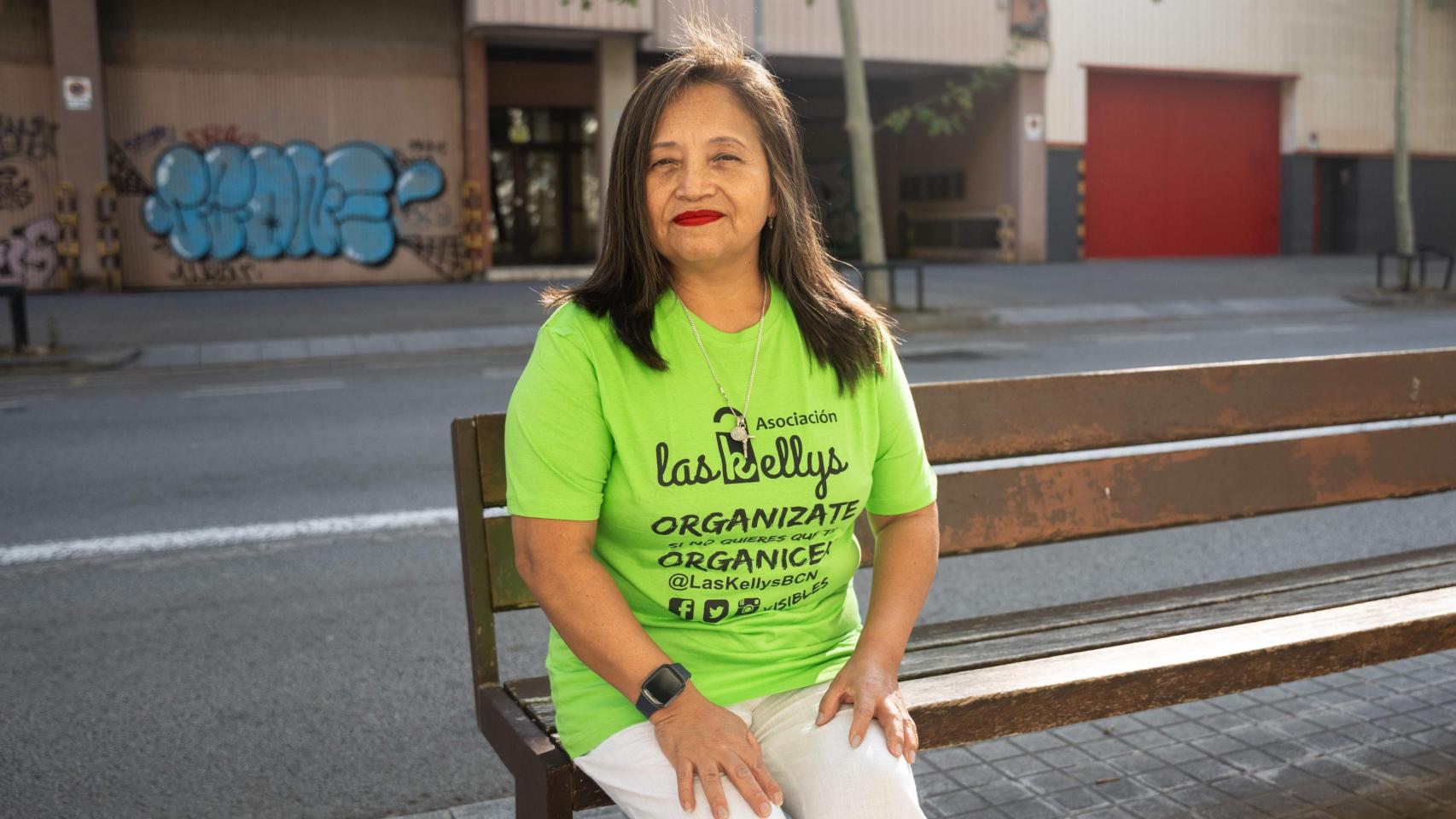 Vania Arana, presidenta de Las Kellys.