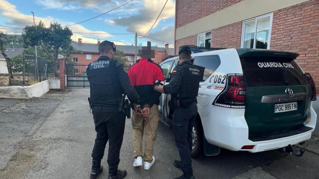Imagen del detenido, un joven de 20 años