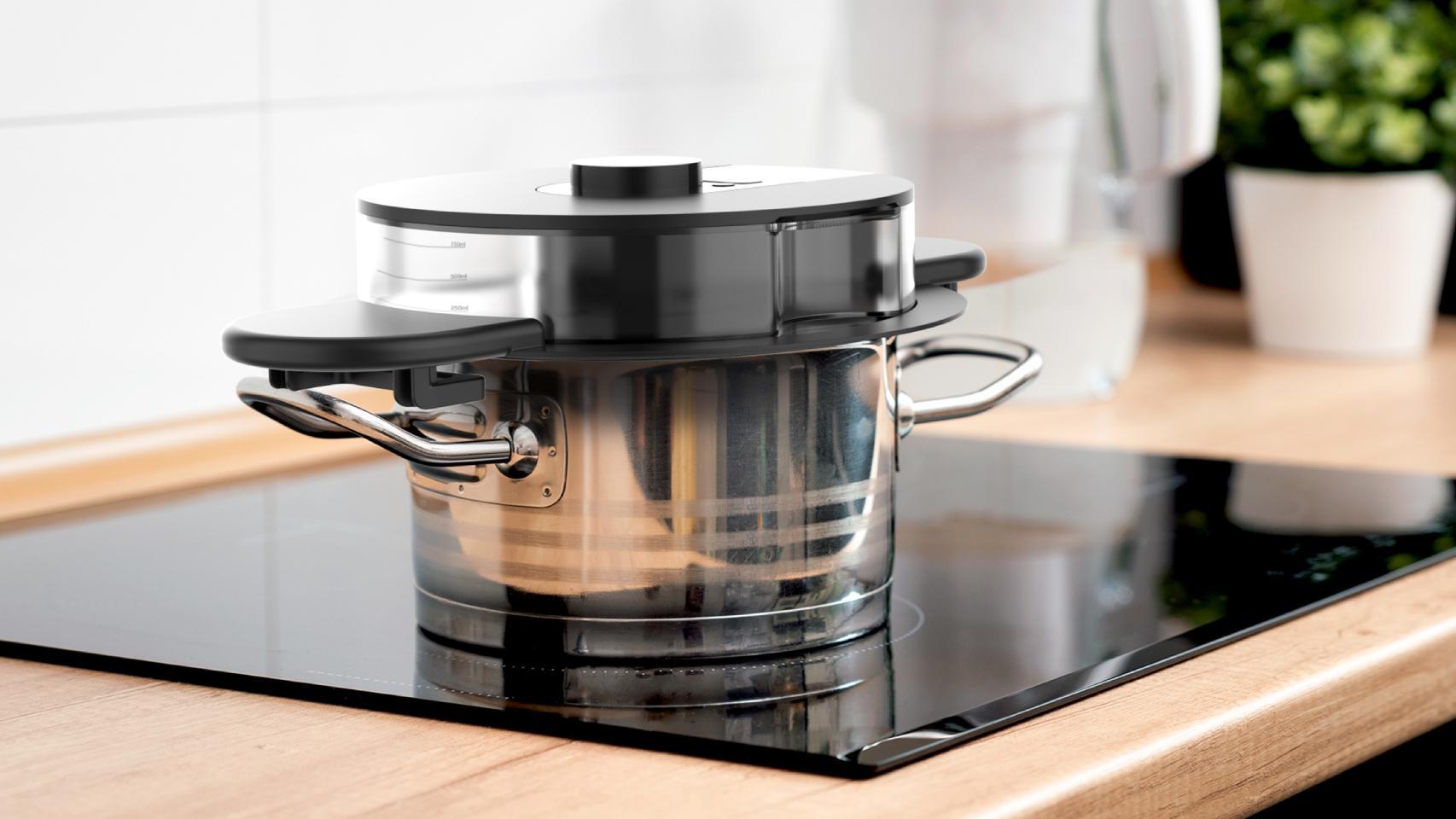 La tapa SIMMi en una olla.