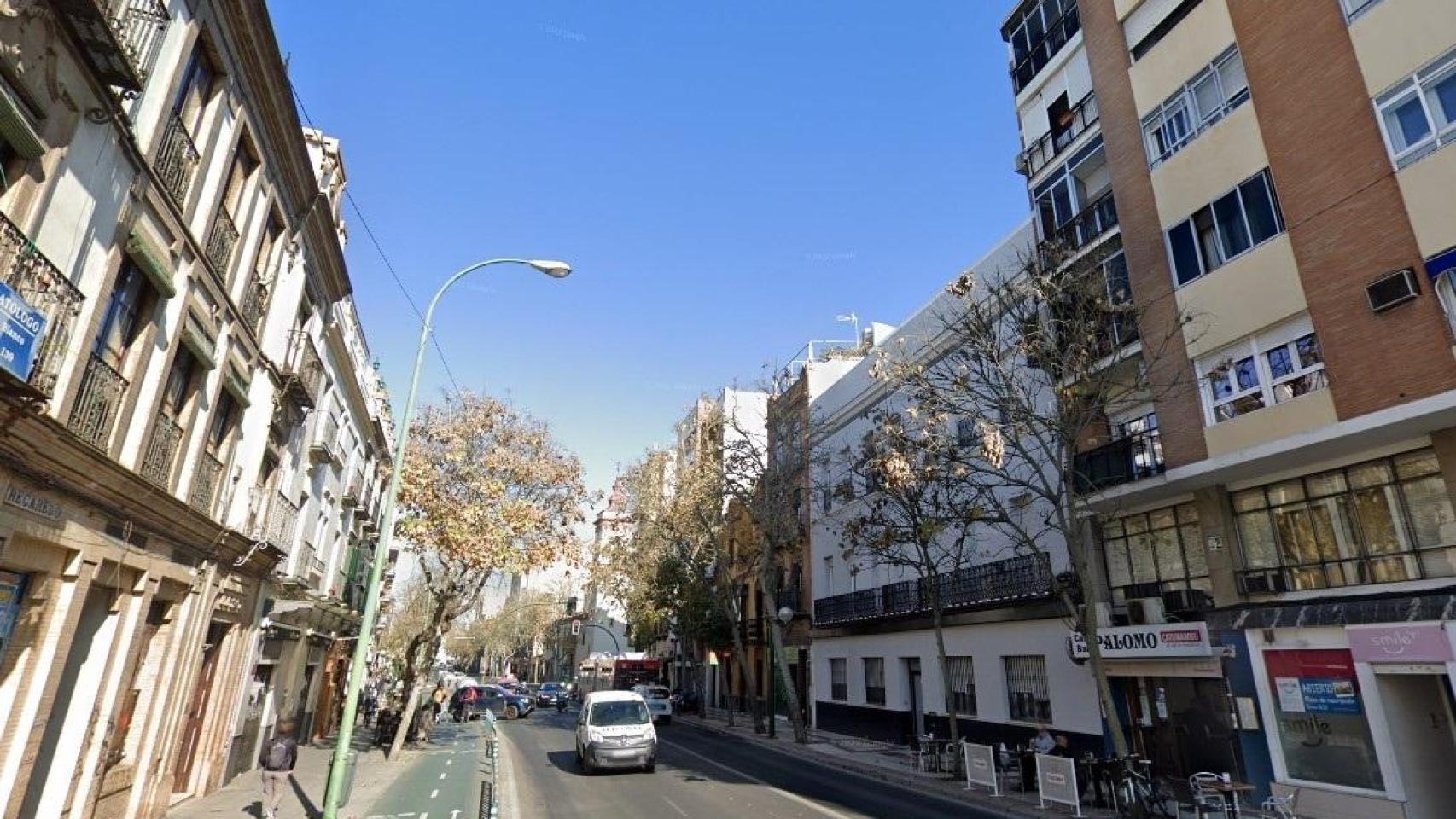 La calle Recaredo de Sevilla.